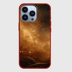 Чехол iPhone 13 Pro Песочный фон со звездами