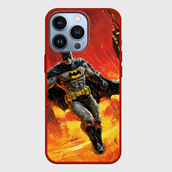 Чехол iPhone 13 Pro Бэтмен застыл в воздухе