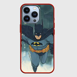 Чехол iPhone 13 Pro Бэтмен старый стиль