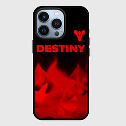 Чехол iPhone 13 Pro Destiny - red gradient посередине