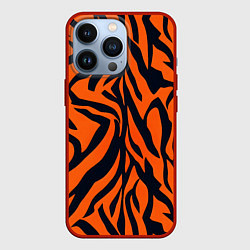 Чехол iPhone 13 Pro Расцветка тигра