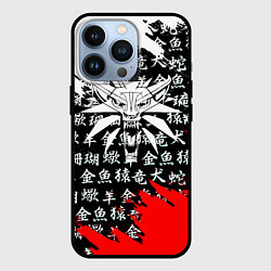 Чехол iPhone 13 Pro Ведьмак япония краски