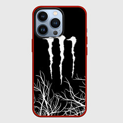 Чехол iPhone 13 Pro Monster energy лес