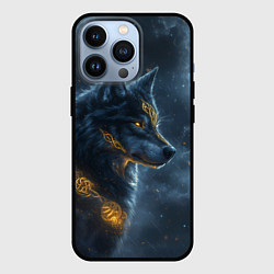 Чехол iPhone 13 Pro Волк фэнтези стиль