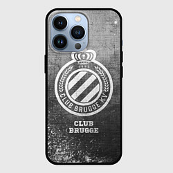 Чехол iPhone 13 Pro Club Brugge - grey gradient