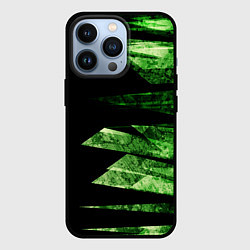 Чехол iPhone 13 Pro Color green black
