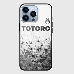 Чехол iPhone 13 Pro Totoro - white gradient посередине