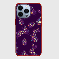 Чехол iPhone 13 Pro Кролики и яйца