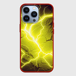 Чехол iPhone 13 Pro Color yellow black