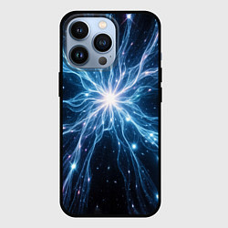 Чехол iPhone 13 Pro Всплеск света и звезды - космическая абстракция