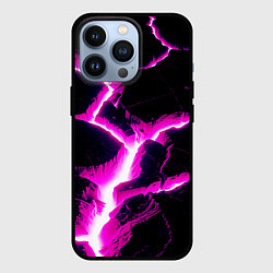 Чехол iPhone 13 Pro Color pink black