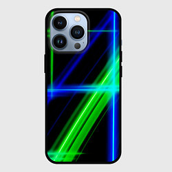 Чехол iPhone 13 Pro Color blue black green