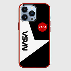 Чехол iPhone 13 Pro Nasa текстура геометрия