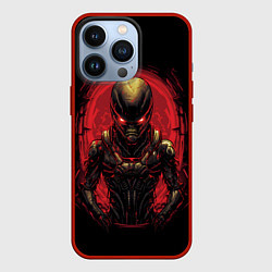 Чехол для iPhone 13 Pro Пришелец из красного портала, цвет: 3D-красный