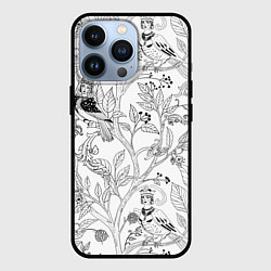 Чехол iPhone 13 Pro Птицы Сирин