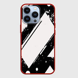 Чехол iPhone 13 Pro Color black white