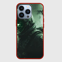 Чехол iPhone 13 Pro Зеленый скелет космонавта