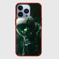 Чехол iPhone 13 Pro Скелет космонавта в космосе