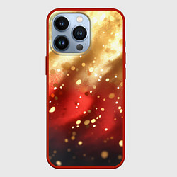 Чехол iPhone 13 Pro Волнистая текстура с блестками