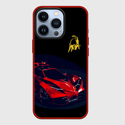 Чехол iPhone 13 Pro Lamborghini Diverso - motorsport