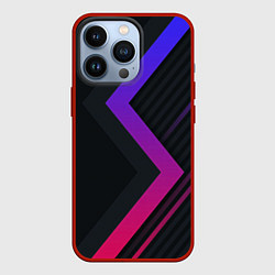 Чехол iPhone 13 Pro Color black line