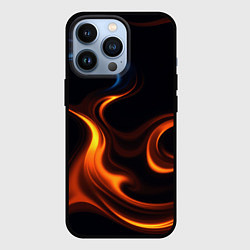 Чехол iPhone 13 Pro The color is fire orange
