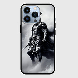 Чехол iPhone 13 Pro Спартанский воин среди львов