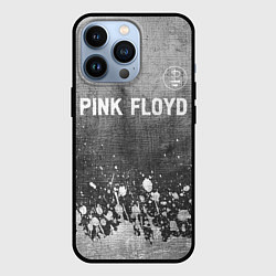 Чехол iPhone 13 Pro Pink Floyd - grey gradient посередине