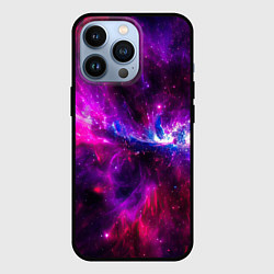 Чехол iPhone 13 Pro Неоновый галактический космос