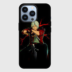 Чехол для iPhone 13 Pro Дьявол может плакать - Dmc данте на чиле, цвет: 3D-черный