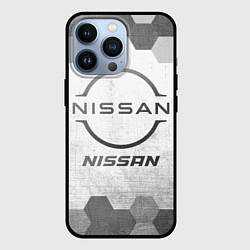 Чехол iPhone 13 Pro Nissan - white gradient