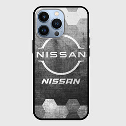 Чехол iPhone 13 Pro Nissan - grey gradient