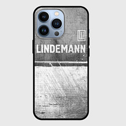Чехол iPhone 13 Pro Lindemann - grey gradient посередине