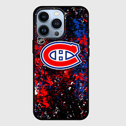 Чехол iPhone 13 Pro Montreal Canadiens NHL black