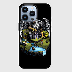 Чехол iPhone 13 Pro Королевский грифон замка - Герои Меча и Магии 3