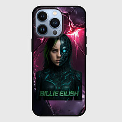 Чехол для iPhone 13 Pro Билли Айлиш в стиле киберпанк, цвет: 3D-черный