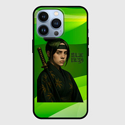 Чехол iPhone 13 Pro Билли Айлиш в стиле ниндзи