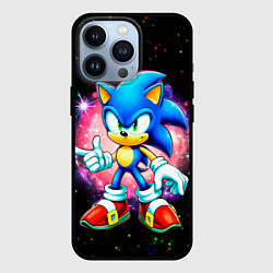 Чехол iPhone 13 Pro Sonic in space