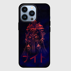 Чехол iPhone 13 Pro Мифический воин в неоновом свете