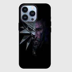 Чехол iPhone 13 Pro Рожденный в Битве - Ведьмак 3