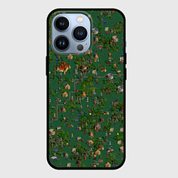 Чехол iPhone 13 Pro Земли Причала - Герои 3