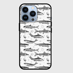 Чехол iPhone 13 Pro Корюшка паттерн