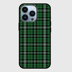 Чехол iPhone 13 Pro Checkered green