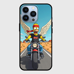Чехол iPhone 13 Pro Летящий в даль Гомер - Ария