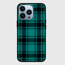 Чехол iPhone 13 Pro Checkered dark blue