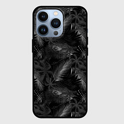 Чехол iPhone 13 Pro Palm black and white