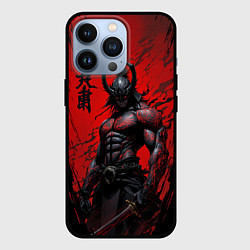 Чехол iPhone 13 Pro Они воин самурай