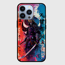 Чехол iPhone 13 Pro Призрачный самурай - краски