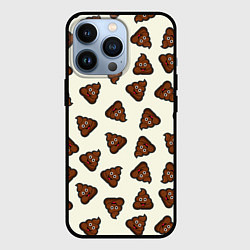 Чехол iPhone 13 Pro Нашивки какашки