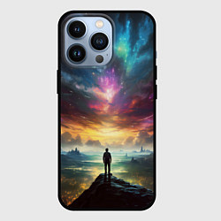 Чехол для iPhone 13 Pro Shocking the cosmos, цвет: 3D-черный